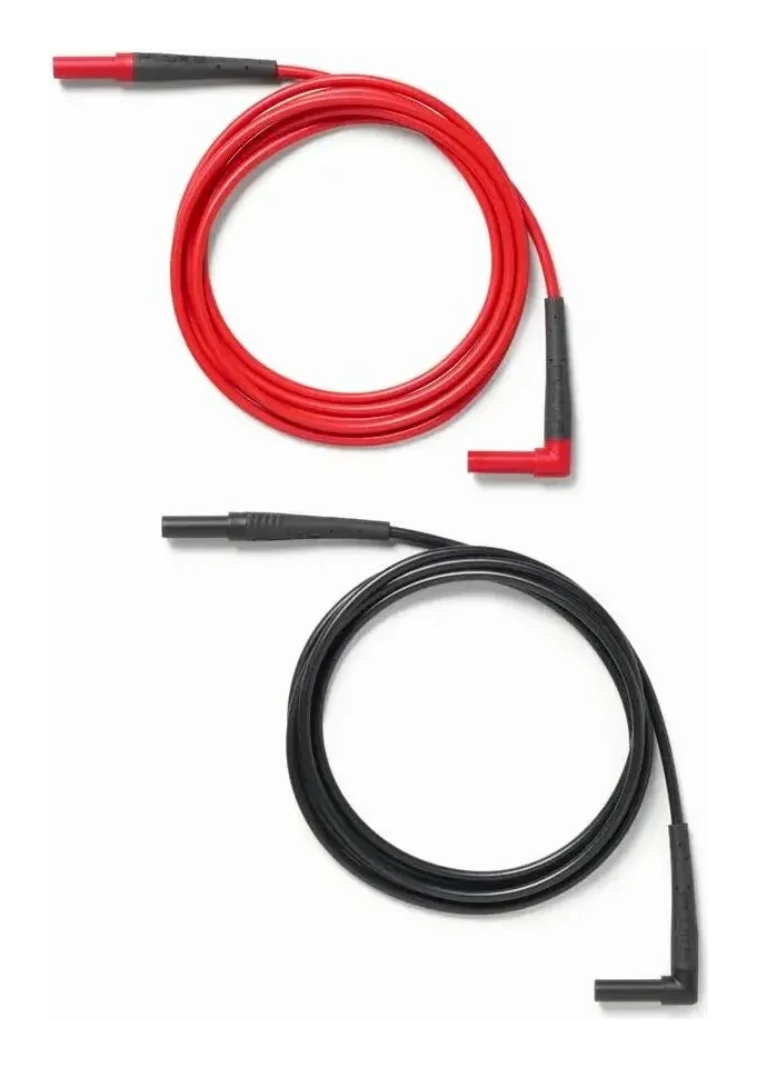 Fluke CAT III 1500V, SureGrip Silicone Test Leads Straight-Straight # TL321