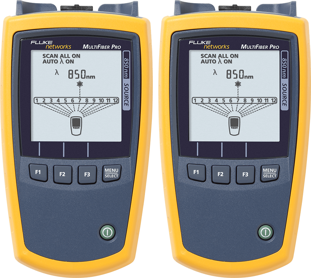 Fluke Networks MultiFiber Pro optical power meter