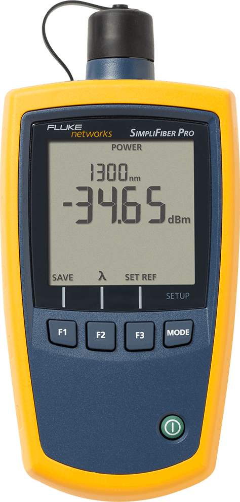 Fluke Networks SimpliFiber Pro optical power meter