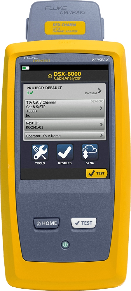 Fluke Networks Versiv2 DSX-8000 cable analyzer