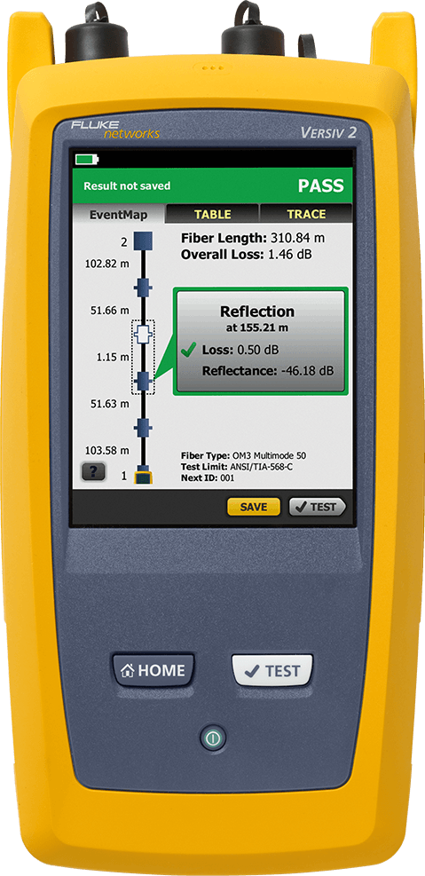 Fluke Networks Versiv2 OptiFiber Pro OTDR