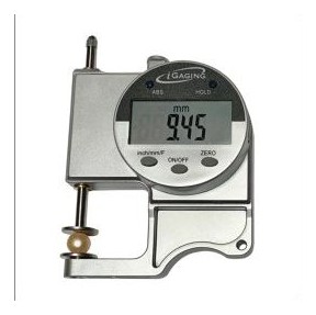 iGaging Digital Thickness Gage with Ball/Point/Flat Anvil 0-1"/0.0005" 1" Throat # 400-TE18
