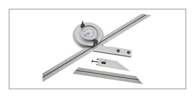 iGaging 360 Degree Dial Protractor with Center Punch # 36-PM360