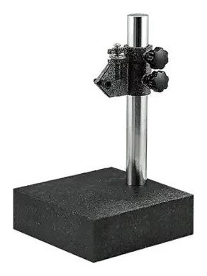 iGaging Indicator Comparator Stand 6x6x2 Granite Base Shank with Fine Adjustment # 36-8510