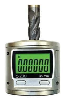 iGaging Digital Z Axis Setting Gauge with LED Backlit, Aluminum Hose, Magnets Base # 35-ZA88
