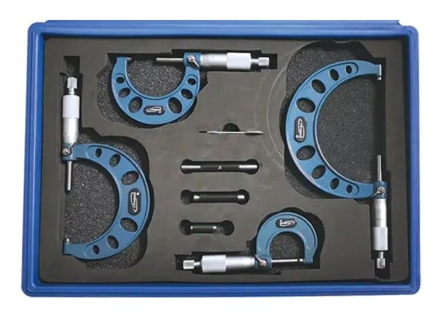 iGaging 0-4" Outside Micrometer Set