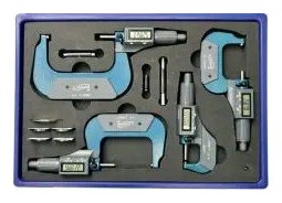 iGaging Electronic.micrometer iP40 0.00005"/0.001mm Micro USB Data iP40 0-4"