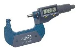 iGaging Electronic.micrometer iP40 0.00005"/0.001mm Micro USB Data iP40 1-2"