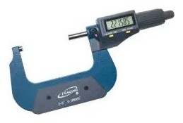 iGaging Electronic.micrometer iP40 0.00005"/0.001mm Micro USB Data iP40 2-3"