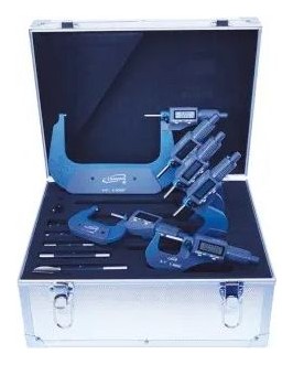 iGaging Electronic.micrometer iP40 0.00005"/0.001mm Micro USB Data iP40 0-6"