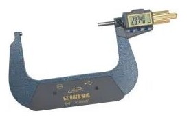 iGaging iP54 Digital Micrometer Metal Friction USB Data Wire/Wireless/Bluetooth 5-6"/0.0005"