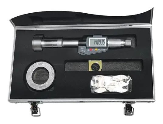 iGaging iP54 Digital 3-Point Inside Micrometer with Setting Ring 30-40mm/1.20-1.60" /0.001mm/0.00005"