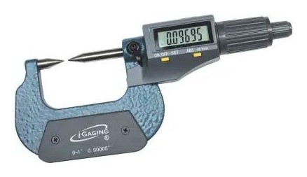 iGaging Digital Double Point Micrometer iP40 0-1"/0.00005"