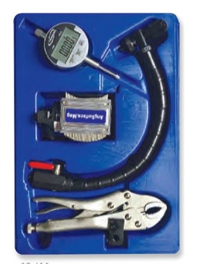 iGaging Digital Caliper Accessory Set for Rotor and Drum Gauge + Plastic Case # 100-K300