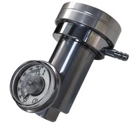 Intermountain Demand Flow Regulator, Nickel Plated Brass, CGA Specific # IM-DFR-NPB-CGASPEC