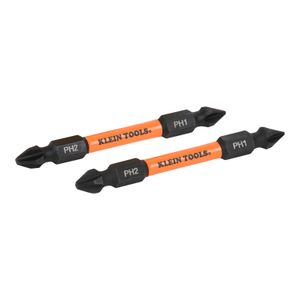 Klein Replacement Bit Proflex #1 Phillips and #2 Phillips # 32492HD