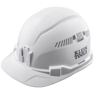 Klein Klein Standard Hard Hats Hard Hat, Vented, Cap Style, White