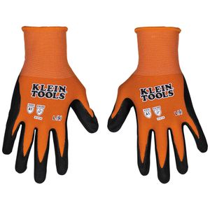 Klein Knit Dipped Gloves, Cut Level A1, Touchscreen, Large, 1-Pair # 60672