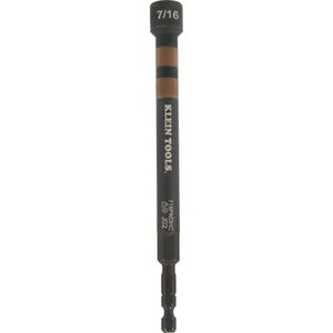 Klein 7/16-Inch Hollow Magnetic Color-Coded Power Nut Driver # 716PNDHC