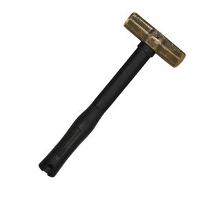 Klein Brass Sledge Hammer, Fgl Rubber Grip, 4-Pound # 7HBRFRH04