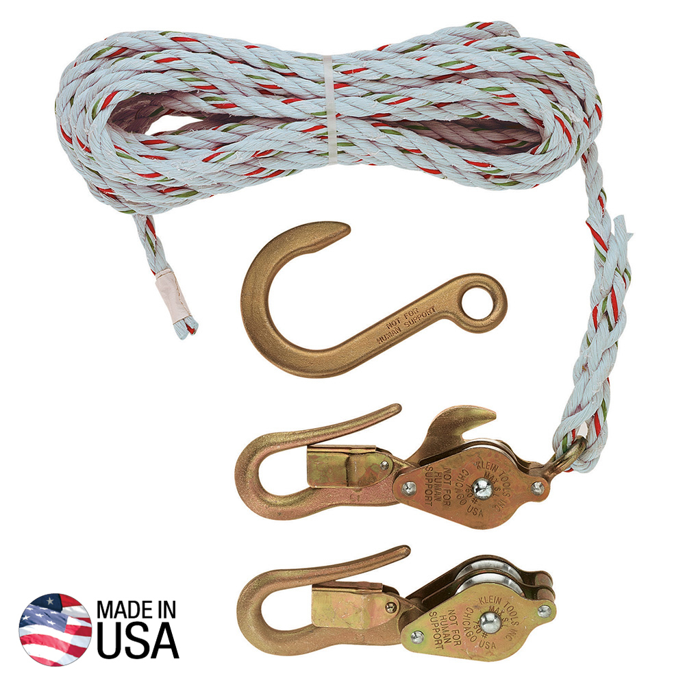 Klein Block and Tackle, Blocks H267/H268, Anchor Hook 258 # H1802-30