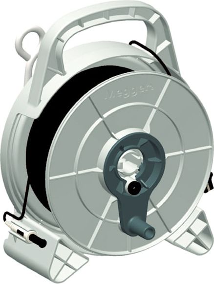 Megger DET2/3 Test Lead Cable Reel, 60 m Black # 1010-848