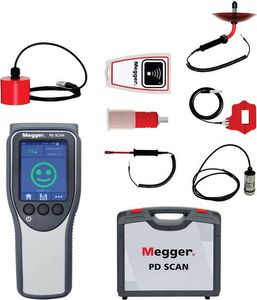 Megger PD Scan Set 4 — Professional Switchgear Set + Cable & Outdoor Sensors # 1011124