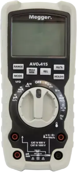 Megger AVO415 CAT III/CAT IV TRMS Multimeter # 1015-652