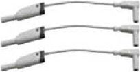 Megger Set of 3 White Jumper Leads # CA-PA9-JMP-KIT