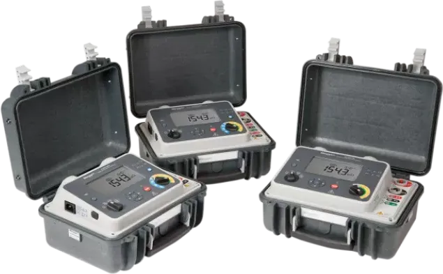 Megger DLRO100 series of digital low resistance micro-ohmmeters