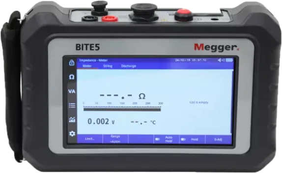 Megger BITE5 battery tester series