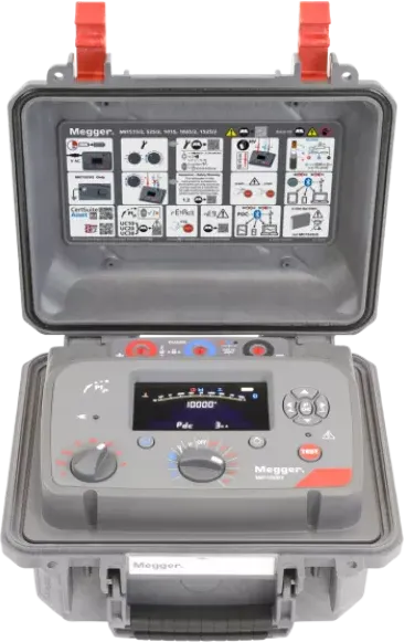 Megger Advanced 5 kV, 10 kV and 15 kV insulation resistance testers