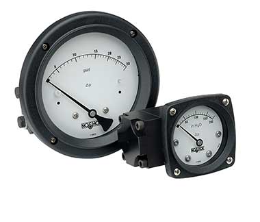 NOSHOK 1100 Series Diaphragm Differential Pressure Gauge