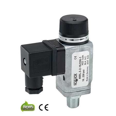 NOSHOK 400 Series Heavy-Duty SPDT Pressure Switch