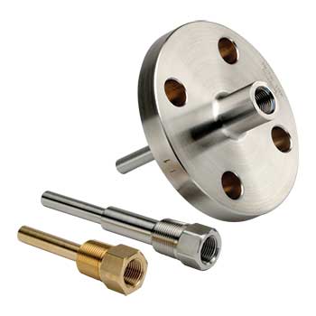 NOSHOK 1" NPT Thermowell, 2-1/2" Length, Straight # 100-025