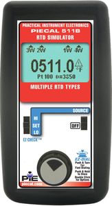 PIE PIE 511B 10-Type RTD Calibrator 511B 10-Type RTD Source Calibrator