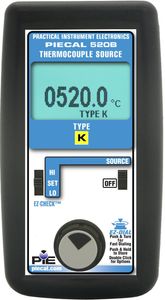 PIE PIE 520B Single Type Thermocouple Calibrator 520B-X Single Type Thermocouple Source Calibrator