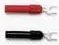 Pomona Electronics Bana Jack/Spade Lug #8-10 Set (1BLK, 1RED) # 3777A-02