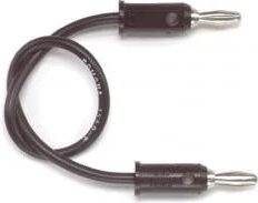 Pomona Electronics Banana Plug Patch Cord (Black) # 1440-12-0