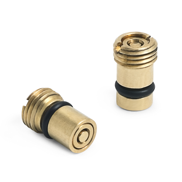 Ralston (1) DPPV Pressure Check Valve Assembly, (1) DPPV Vacuum Check Valve Assembly, Brass # DPPV-0040