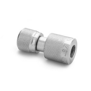 Ralston 1/8" Female NPT Quick-Connect x Female Quick-Test, No Check-Valve, S.S. # QTHA-1FSA-QD