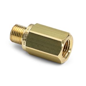 Ralston 1/4" Female NPT x Male Quick-Test, with Check-Valve, Brass # QTHA-2FB1