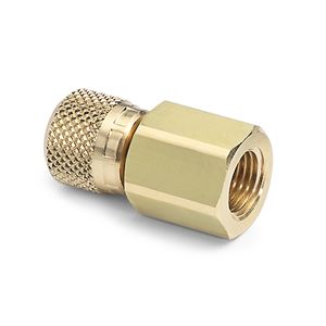 Ralston 1/4" Female NPT x Female Quick-Test, No Check-Valve, Brass # QTHA-2FBA