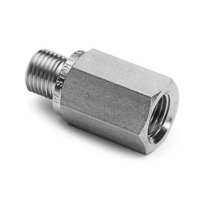 Ralston 1/4" Female NPT x Male Quick-Test, No Check-Valve, S.S. # QTHA-2FS0