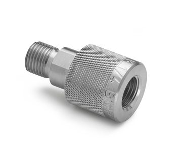 Ralston 1/4" Female BSPP Quick-Disconnect x Male Quick-Test, S.S. # QTHA-2FS0-RG-QD
