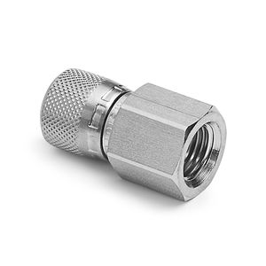 Ralston 1/4" Female NPT x Female Quick-Test, No Check-Valve, S.S. # QTHA-2FSA