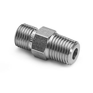 Ralston 1/4" Male NPT x Male Quick-Test, with Check-Valve, S.S., Viton Seals # QTHA-2MS1-VT