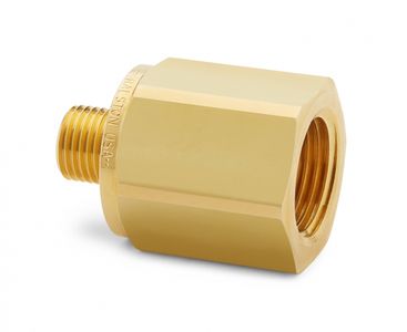 Ralston 1/2" Female NPT x Male Quick-Test, No Check-Valve, Brass # QTHA-4FB0