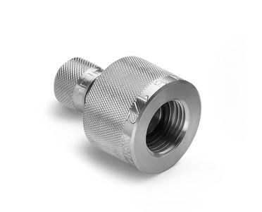 Ralston 1/2" Female BSPP Quick-Disconnect x Female Quick-Test, S.S. # QTHA-4FSA-RG-QD