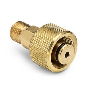 Ralston 1/2" Tube Fitting x Male Quick-Test, No Check-Valve, Brass # QTHA-4TB0